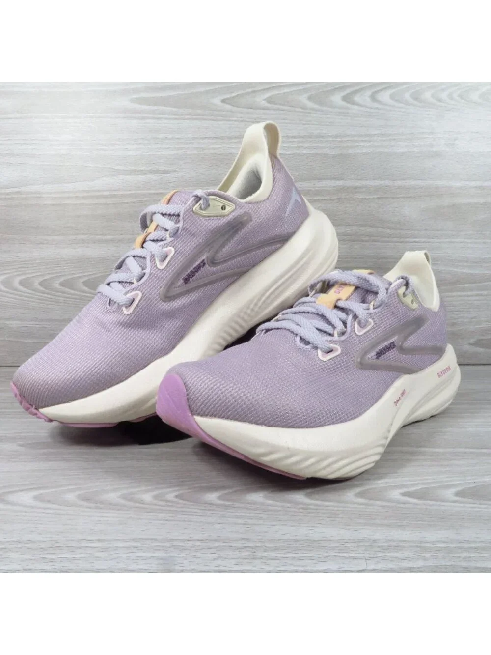 Brooks Glycerin 22 Women's Sz 8.5 Running Shoes Lilac Light Purple 1204341B505
